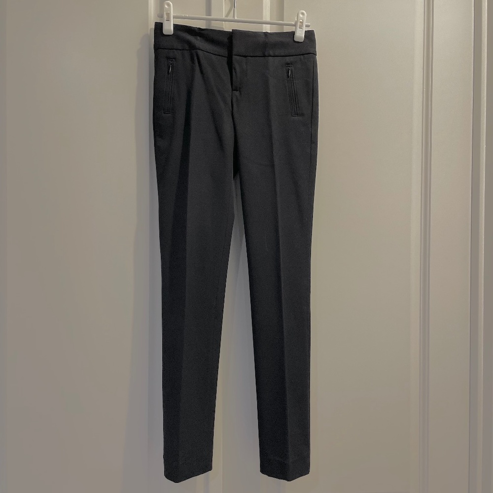 Banana Republic Women’s Black Stretch Straight Leg Dress/Casual Pant